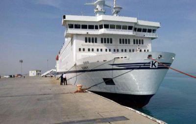 اولین کشتی کروز در ایران پهلو گرفت. «سانی» ۲۱۱ مسافر ایرانی را از جزیره کیش یه جزیره قشم برد